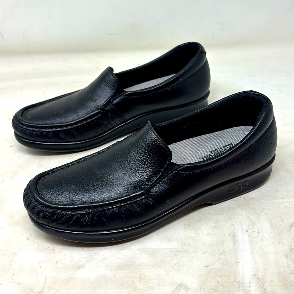 SAS Tripad Comfort Womens Black Loafer Shoes  8